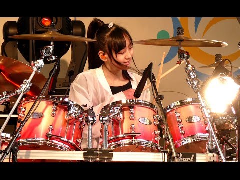 佐藤奏 ドラム Drums: Kanade Sato (16YRS OLD) ビナウォーク ミュージックディライト17周年SP.　宝島 /The Square　MEGALITH / T-SQUARE